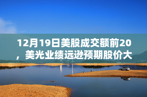 12月19日美股成交额前20，美光业绩远逊预期股价大跌16%