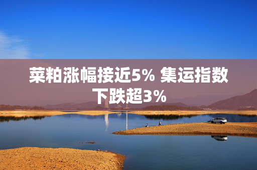 菜粕涨幅接近5% 集运指数下跌超3%