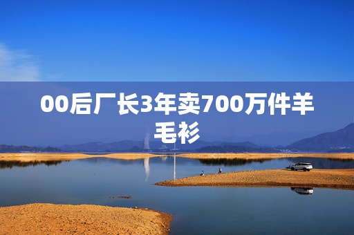 00后厂长3年卖700万件羊毛衫