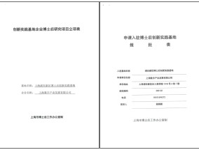 上海数字产业发展有限公司获批入驻上海市浦东新区博士后创新实践基地