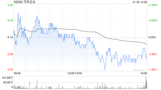 万科企业2024年年度合同销售金额2460.2亿元